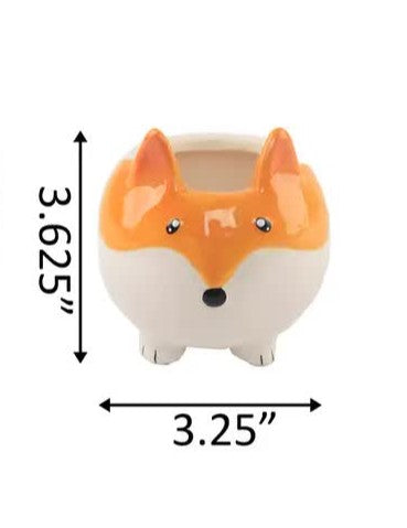 Fox Ceramic Planter - Small