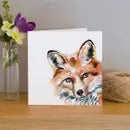 Fox Blank Greeting Card