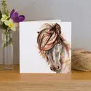 Horse Blank Greeting Card