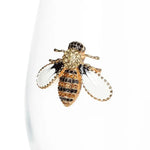 🐝 Sweet Briar Jeweled Bee Stemless Wine Glass
