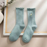 🌼🧦 Everyday Comfort, Sweet Briar Style-Green