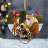 🎄 Santa’s Farm Critters Christmas Ornament 🦊🐾