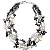 Bold Sparkle. Timeless Pearls. 🖤✨