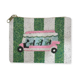 ✨ Beaded Bag – Jolly 4.5" x 5.5" 🎄