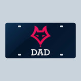 🌸 Sweet Briar Vixens “DAD” Acrylic License Plate 🌸