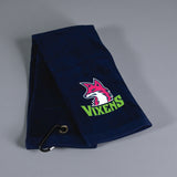 🦊⛳ Sweet Briar College Vixens Embroidered Golf Towel ⛳🦊