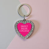 💖 Sweet Briar College Heart Keychain 💖