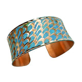 Patina Oceanic Scales Cuff 🌊