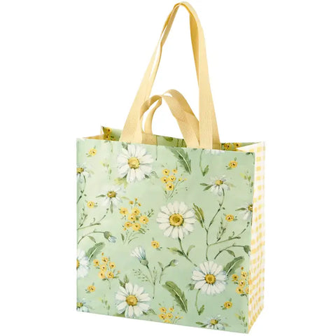 Green Daisy Market Tote – Sweet Briar Edition