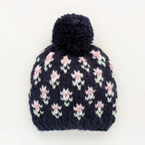 Bitty Blooms Indigo Beanie for Baby & Kids 🌸