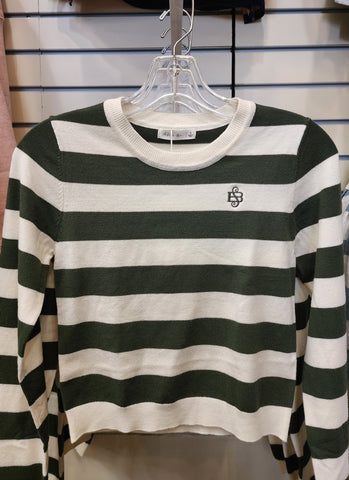 ✨ SBC Stripe Fitted Sweater