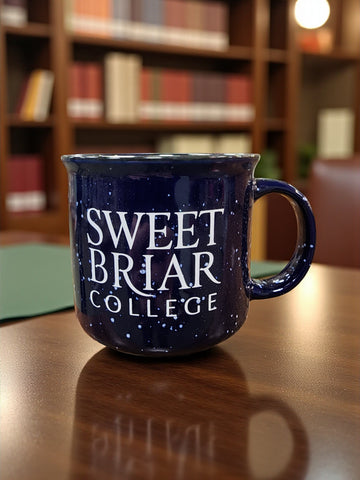 🌸 Sweet Briar College Navy Retro Mug