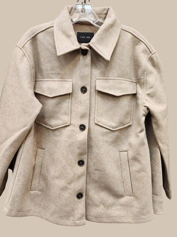 🧥 Sweet Briar JQ Fleece Shacket 🌿Oatmeal