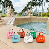 💚 Sweet Briar Georgetown Mini Purse Charm – Green