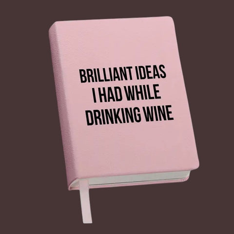 📓 Leather Lined Journal – 5.5" x 8.5" ✨ Brilliant