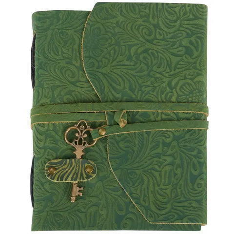 Floral Green Journal