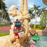 🎀 Sweet Briar Ritz Mini Purse Charm – Baby Pink