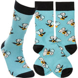 🐝 Sweet Briar Bees Socks – Garden Collection