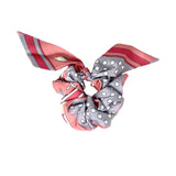 🎀 Sweet Briar Bridle Hair Scrunchie – Pink Elegance