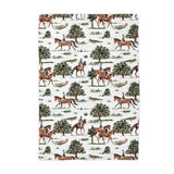 🐎 Horse & Pony Equestrian Waffle Weave Kitchen Towel