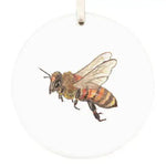 🐝 Honeybee Porcelain Ornament