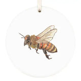 🐝 Honeybee Porcelain Ornament
