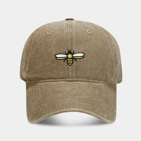 🐝 Sweet Briar Bee Baseball Cap- Khaki