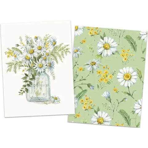 🌼 Daisy Note Card Set