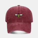 🐝 Sweet Briar Bee Baseball Cap- Wine