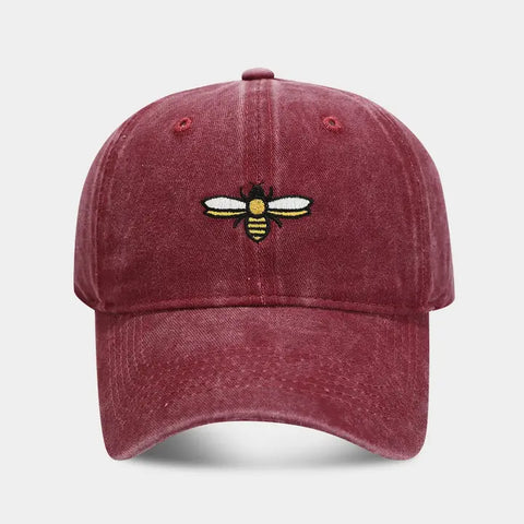 🐝 Sweet Briar Bee Baseball Cap- Wine
