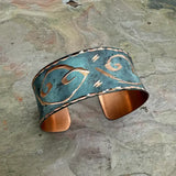 Patina Spiral of Spruce Cuff 🌿