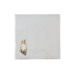 🦊 Contentment Foxes Napkin – Cocktail Size
