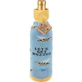 Let's Get Buzzed Bottle Sock-Wine