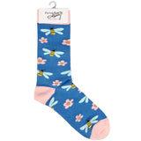 🐝💐 Step into sweetness with our Flowers & Bees Socks!