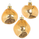 ✨ Gold Organic Shape Ornament – Set of 3