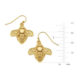 ✨ Gold Bee Earrings