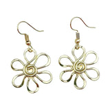Gold-Plated Daisy Earrings 🌼