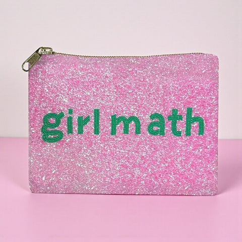 💖 “Girl Math” Beaded Bag