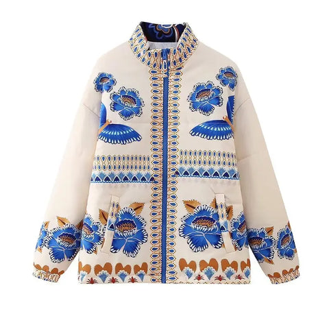 💙❄️ Bold Blooms, Cozy Layers ❄️💙