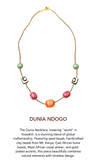 🌍 Dunia Ndogo Necklace
