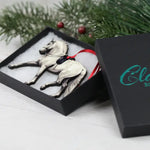 Holiday Elegance-Light Gray Extended Trot Dressage