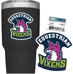 Sweet Briar College Equestrian Vixens Sticker