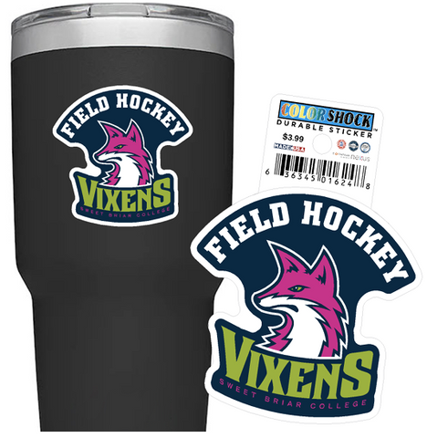 Sweet Briar College Field Hockey Vixens Sticker