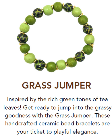 🌿 Grass Jumper Bracelet