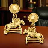 ✨ Susan Shaw Equestrian Drop Studs