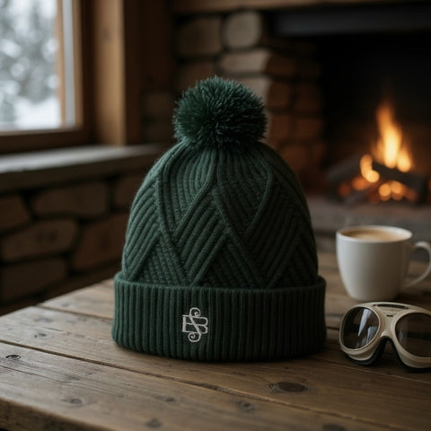 🧢 Sweet Briar Textured Cuff Beanie