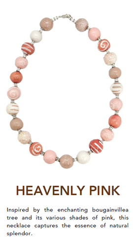 🌸 Heavenly Pink Necklace 🌿 SIZE 22"