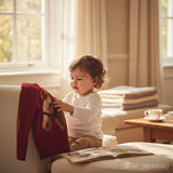 🐴 Sweet Briar x Hope & Henry Horse Intarsia Sweater Maroon