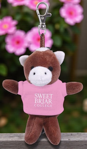Sweet Briar College Plush Key Chain – Horse