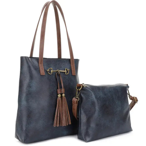 👜 Jane Two-in-One Tote – Now in Indigo! 👜